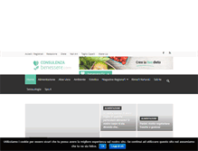 Tablet Screenshot of consulenzabenessere.com